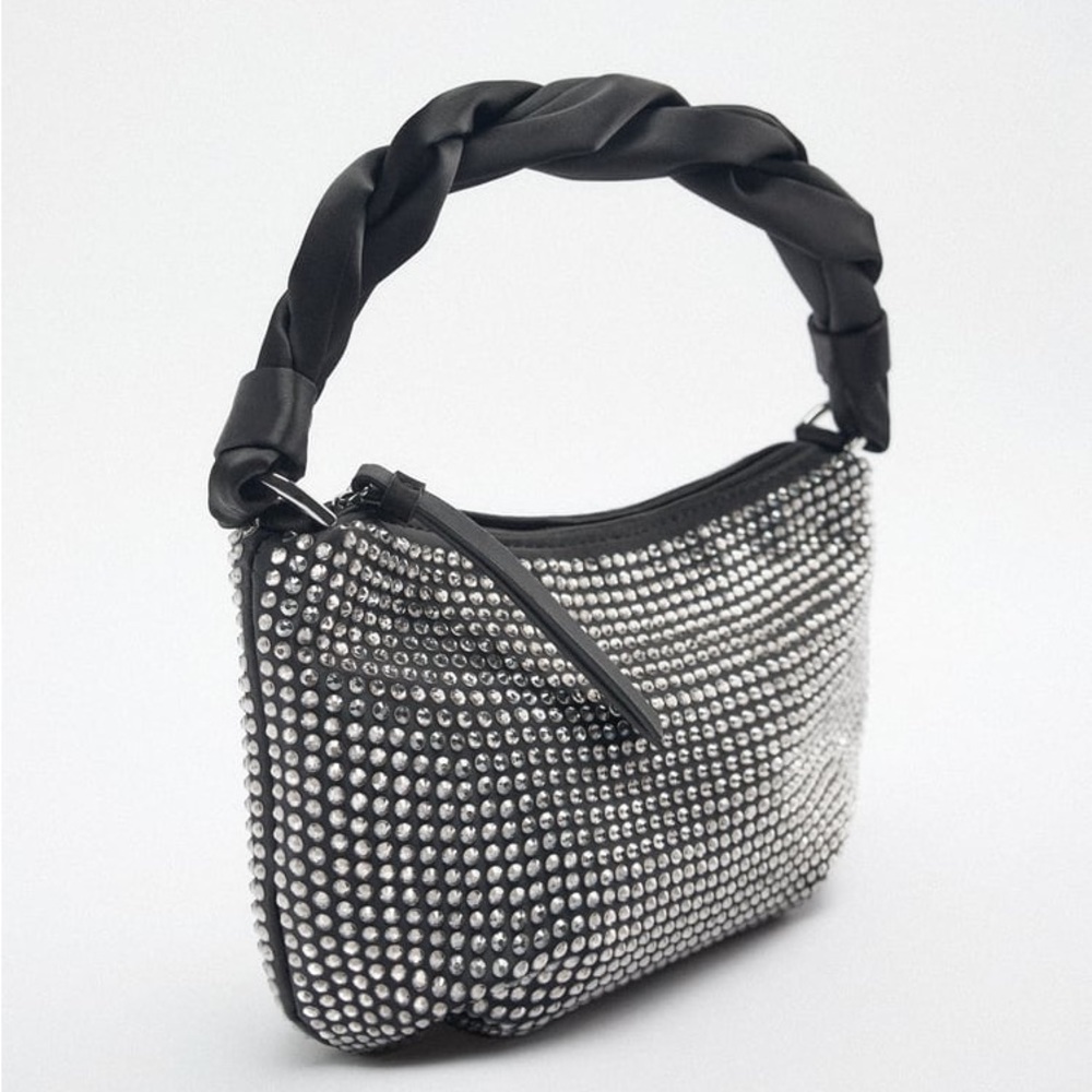 Zara Sparkly Shoulder Bag - Picture 15 of 17